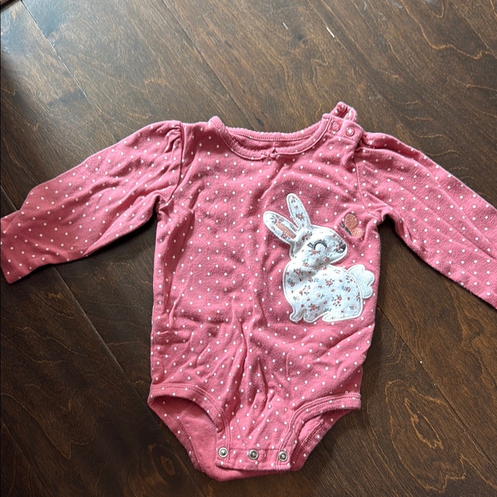 Pink Bunny Kids One Piece